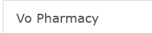 Vo Pharmacy 